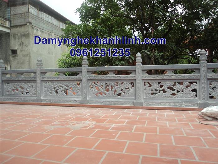 mẫu hàng rào đá nhà thờ họ đẹp 