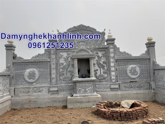 Mẫu lăng thờ đá đẹp