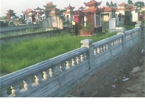 Mẫu lan can đá con tiện