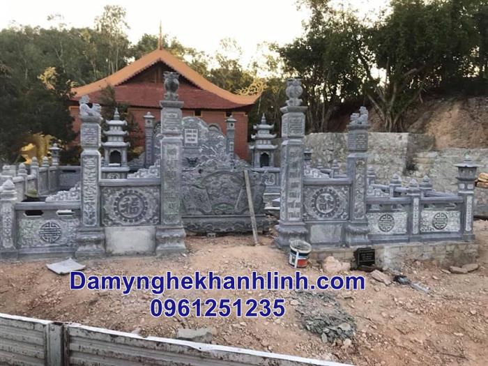 Mẫu lăng mộ đẹp bằng đá 