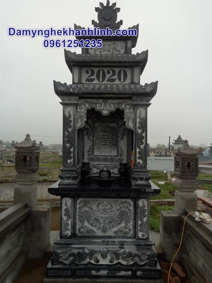 Mẫu lăng thờ đá đẹp năm 2020