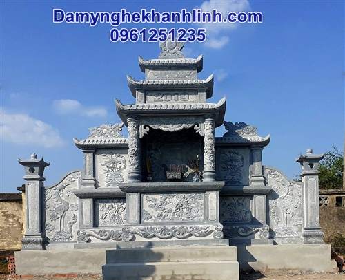 Mẫu long đình cánh cho khu lăng mộ lớn