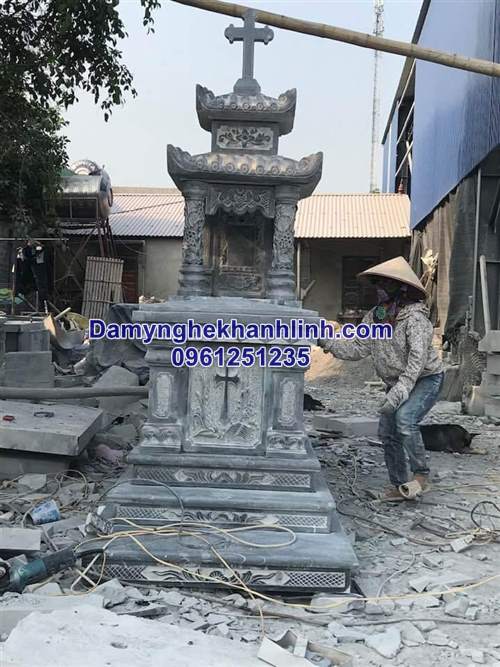 Mẫu mộ đá công giáo đẹp 