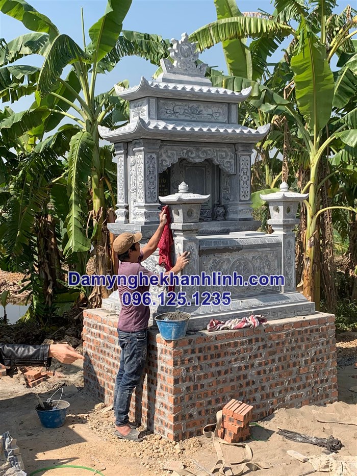 Mẫu mộ hai mái đôi