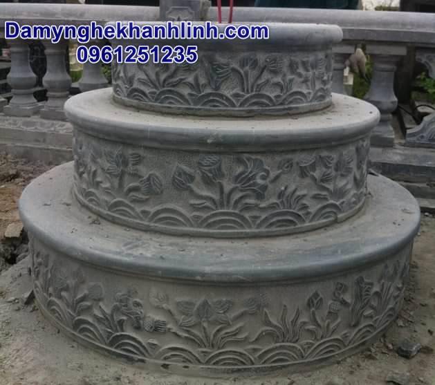 Mẫu mộ tròn bằng đá đẹp 