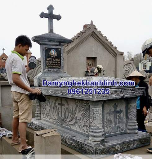 Mộ đá công giáo đẹp 