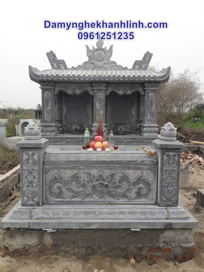 Mộ đá đôi đẹp bán tại Ninh Bình 