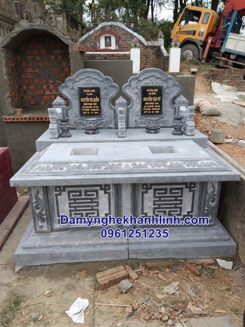 Mộ đá đôi hậu bành 