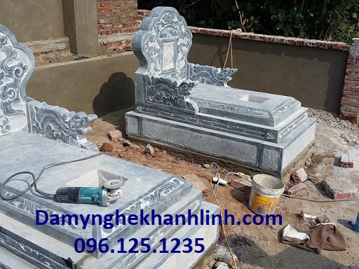Mộ đá tam cấp kl06
