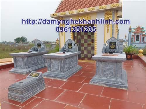 Mộ đá tam sơn đẹp