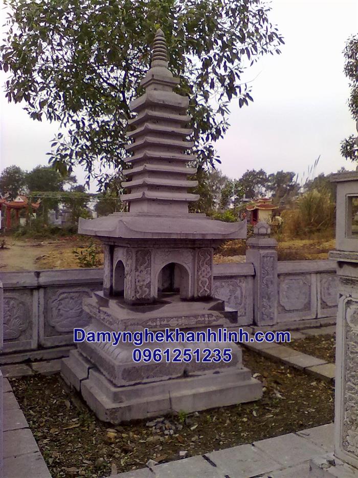 Mộ tháp sư thiết kế đơn giản 