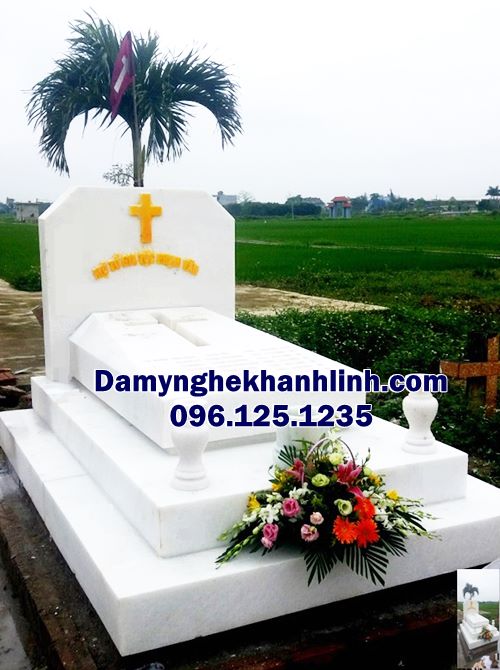 Mộ đá công giáo tại Bình Dương lắp đặt tại Thủ Dầu Một