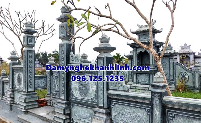 Top 20 mẫu khu lăng mộ đá dòng họ đẹp 2025 – Bền, sang, chuẩn phong thủy